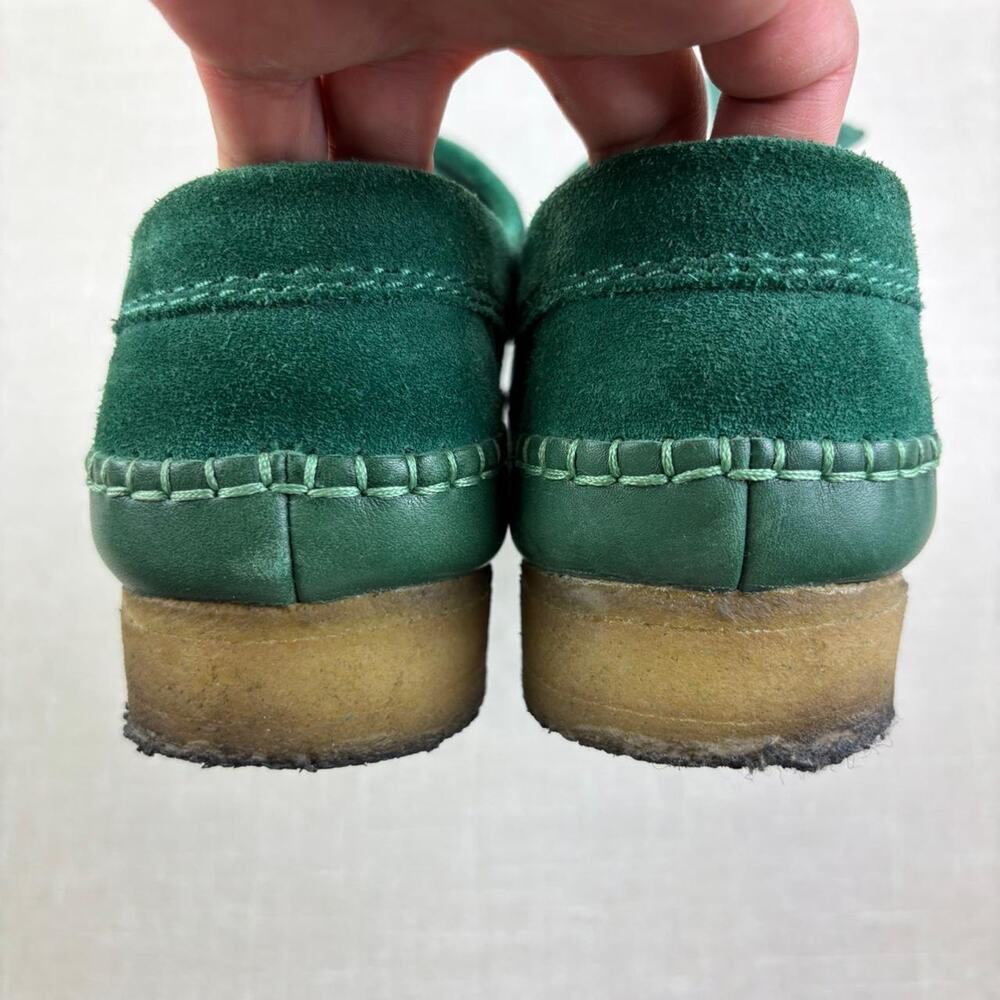 🍀 2018 Supreme x Clarks Weaver “Green” 11M - Picture 6 of 7